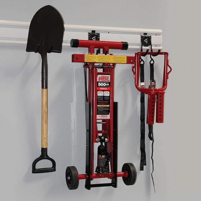 MoJack HDL 500 NO 45501-OP Hydraulic Cylinder Lift Jack for Zero Turn Radius Riding Lawn Mower Maintenance and Repair, 500lb Lifting Capacity with Locking Bar for Added Safety