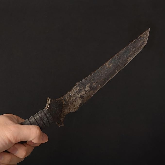SV Handmade cast Manganese Steel Chopping Blade Sword, Full Tang, Outdoor, Hunting, Camping, Hiking, Survival, with Protective Cover, Multiple Styles to Choose from