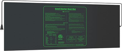 iPower Waterproof Seedling Heat Mat 48" x 20", ETL Certified Durable Germination Heating Pad, for Seed Starting Propagation