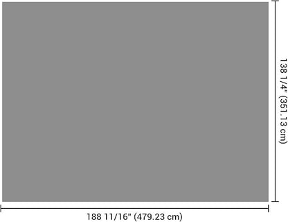 Yescom 12x16ft Heavy Duty Reinforced Poly Tarp 10-mil Waterproof Tarpaulin Ground Sheet Camping Tent Cover with Eyelets Reversible Silver Black Tarps