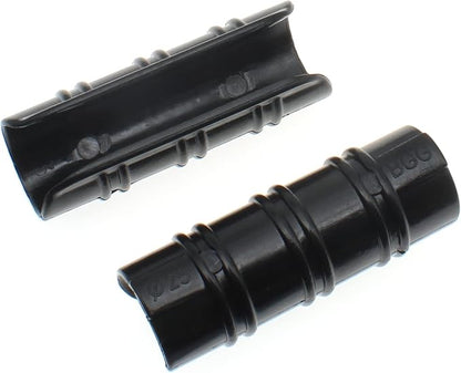 FDXGYH 20 Pcs Greenhouse Film Clamps ABS Snap Clip Tube Clip Garden Buildings Tube Clip for 3/4" PVC Pipe