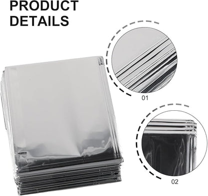 Reflective Plant Growing Film Silver Mylar Sheet Indoor Greenhouse Light Reflecting Material Multi Purpose Garden Tent Covering 130x210cm For Temperature Control(160cm X 210cm)
