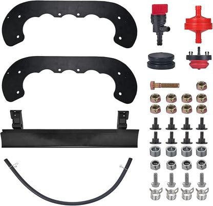 99-9313 Snow Blower Rubber Paddles 2PCS for Toro CCR 99-9313 Power Clear 621 721 Snowblower with Scraper Bar 133-5585 Hardware Kit & Carburetor Kit