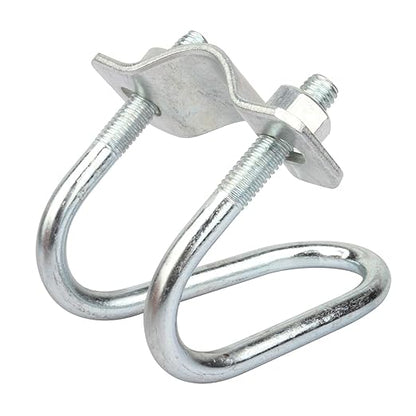 20 PCS Conduit Cross-Connector Vertical Pipe Clip for 3/4" EMT Electrical Pipe(OD 0.922"), Also Fits 1" Round Tube, Crossover Clamp for Greenhouse, Fence