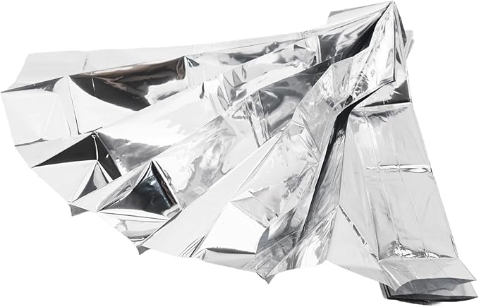 Reflective Plant Growing Film Silver Mylar Sheet Indoor Greenhouse Light Reflecting Material Multi Purpose Garden Tent Covering 130x210cm For Temperature Control(140cm X 210cm)