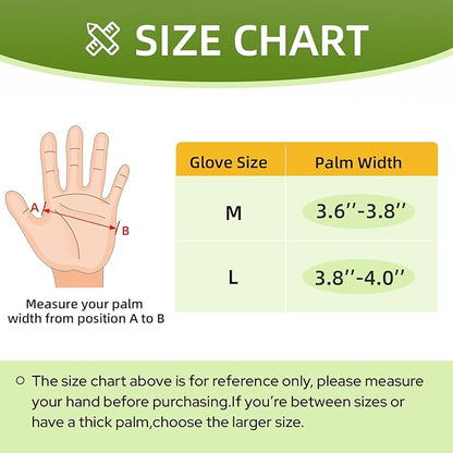 Gardening Work Gloves, Flexible and Breathable Garden Gloves, Gardening Gifts for Women, Machine Washable