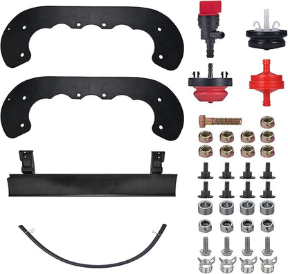 99-9313 Snow Blower Paddles 2 pcs with 133-5585 Scraper Bar Bolt & Nut Hardware Kit for Toro PowerClear 621 621R 621 E 621 ZR 621 QZR 621 QZE 721 721R CCR6053 21'' Snowblower