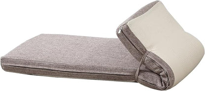 36 x 14 Inch Piano Bench Cushions for Indoor Furniture with Ties Non Slip Kitchen Dining Room Bench seat Cushion for Shoe Storage Ottoman Window Settee Pad，Khaki