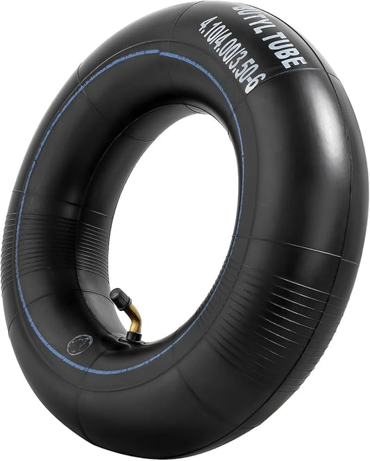 1-PC 4.10/4.00/3.50-6 (13 x 4.00-6) Replacement Inner Tube with TR87 Bent Valve Stem Compatible with Wheelbarrows, Mowers, Hand Trucks and More 3.50-6 4.00-6 4.10-6 13x4.00-6 Tire Tube