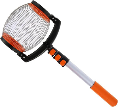Acorn Picker Upper Roller, Telescopic 26.3 to 56.3in Nut Gatherer Rolling, Yard Picker Nut Collector Tool for Walnuts Chestnut Sweet Gum Balls Tennis Ball