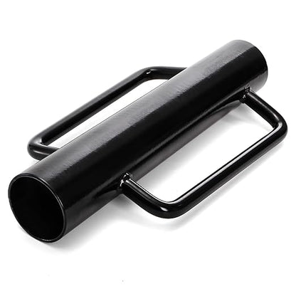 TOPZEA Fence Post Driver, 12LB Heavy Duty T Post Pounder with Ergonomic Handle, 2.7" Inner Dia Steel Posts Hole Diggers Hand Rammer Tool for T Posts, U Channel, Garden& Farm Fencing, Black