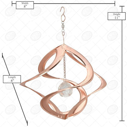 Red Carpet Studios Cosmix Mosaic Crystal Spinner, Small (31057)