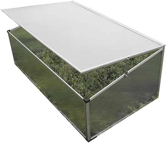 Zenport SH7005-ZD Folding Aluminum Cold Frame Greenhouse - 3 Pack