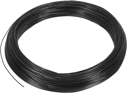 PATIKIL 1mm x 374ft Bonsai Training Wire,Floral Wire Stems Anodized Aluminum Tree Wire for Gardening Branch Fixing,Black