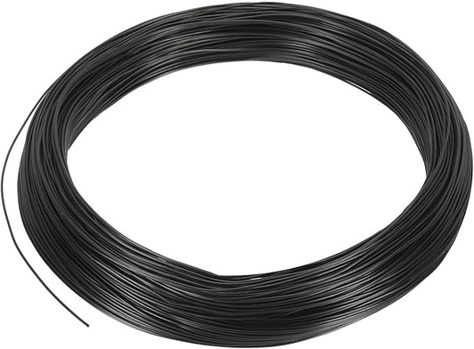 PATIKIL 1mm x 374ft Bonsai Training Wire,Floral Wire Stems Anodized Aluminum Tree Wire for Gardening Branch Fixing,Black