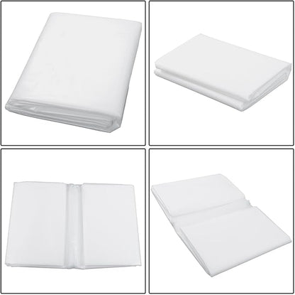 24 x 25FT Greenhouse Plastic Sheeting, 6 Mil Heavy Duty Clear Polyethylene Film, Covering for Gardening, Farming