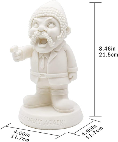 Unpainted Military Garden Gnomes, Say What Again! Funny War Gnome, DIY Paint Your Own Funny Army Gnomes, Resin Soldier Statue, Dwarf Gangster Statue, Statue for Indoor Outdoor Lawn Yard Decorations