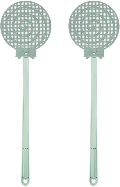 Fly Swatter, Fly Swatter for Indoors, FlySwatter, Fly Swatters Green 2PCS