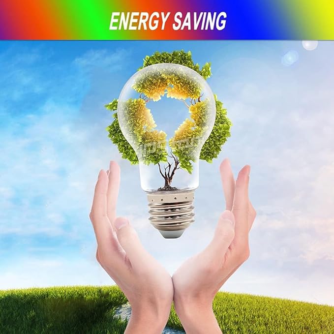 Auroraworld 96FT RGB Outdoor String Lights, Dimmable Color Changing Waterproof LED Patio Lights with Remote & E26 Shatterproof Edison Bulbs for Bistro Backyard Garden Party Decor