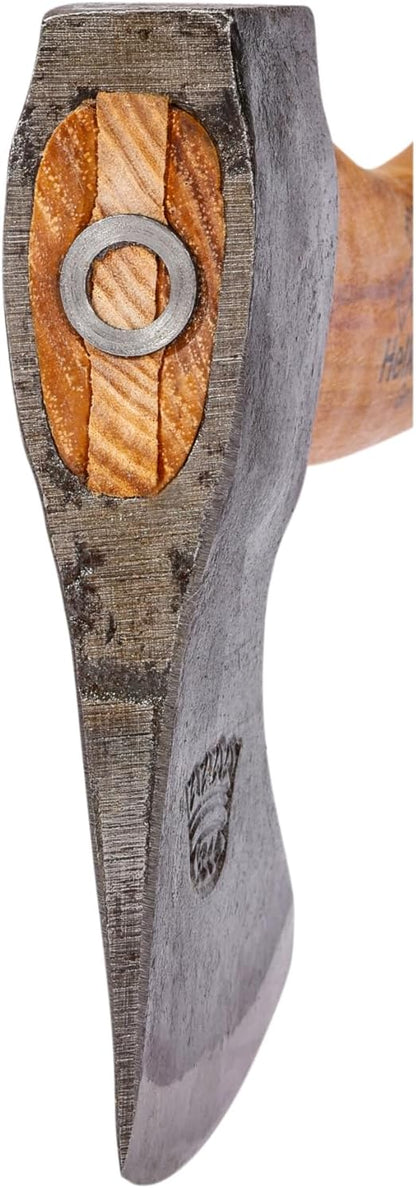 1844 Helko Werk Germany Traditional Wölfling Hatchet - Made in Germany Compact Ultralight Bushcraft Backpacking Hand-Forged Hatchet Head 0.75 lbs, Handle 10.5 in (Wölfling) #11325