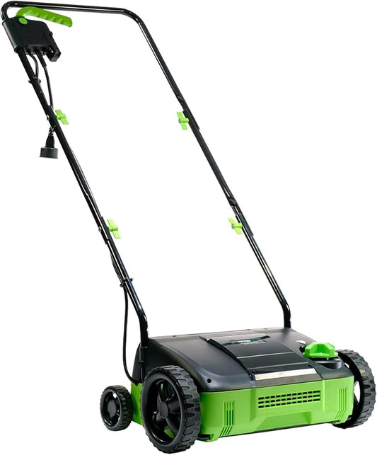 Earthwise 12-Amp 12-Inch Electric Corded Lawn Dethatcher