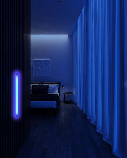 4 Pack 18 Inch Bug Zapper Replacement Light Bulb 15W for 30W Indoor Bug Zapper, F15T8 BL Black Light Bulbs for Indoor Outdoor Mosquito & Flying Insect Zapper Lamp