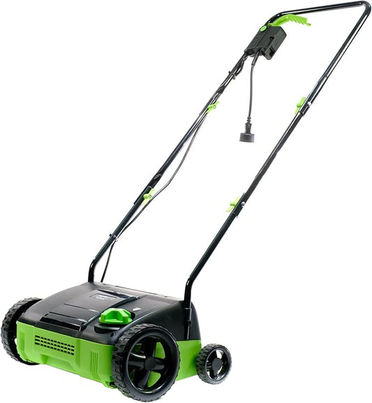 Earthwise 12-Amp 12-Inch Electric Corded Lawn Dethatcher