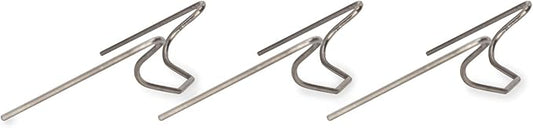 100 PCS Greenhouse Glazing Clips, Stainless Steel W Type Clip, Aluminium Greenhouse Care, W-Wire Green House Fitting