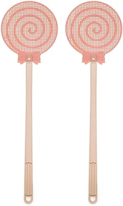 Fly Swatter, Fly Swatter for indoors, FlySwatter, Fly Swatters Pink 2PCS