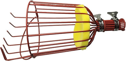 Stainless Steel Fruit Picker Basket Tool for Apple, Cherry, Berry, Orange, Blueberry, Mango, Avocado, Lemon, Peach Harvesting (12FT Full Set)