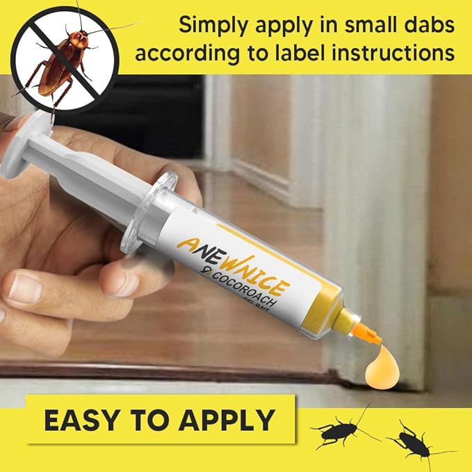 Roach Repellent for Indoor Use, Cockroach Repellent for Kitchen, Roach Repellent for Home,Car,Pet and People Safe,Simple to Use – 4 Pack