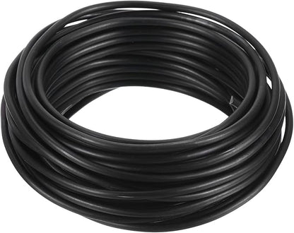 PATIKIL 3.5mm Bonsai Training Wire, Floral Wire Stems Anodized Aluminum Tree Wire 32.8 Feet Total for Gardening Branch Fixing, Black