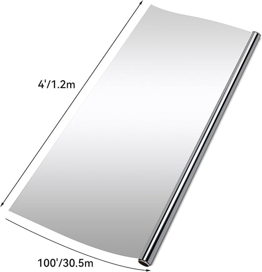 TEXALAN(R) Horticulture Highly Reflective Mylar Film Roll for Grow Room 2 Mil (4X100FT)