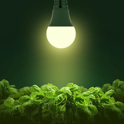 Briignite Grow Light Bulbs, LED Grow Light Bulb A19 Bulb, Full Spectrum Grow Light Bulb, Plant Light Bulbs E26 Base, 11W Grow Bulb 100W Equivalent, Grow Light for Indoor Plants, Seed Starting, 12Pack