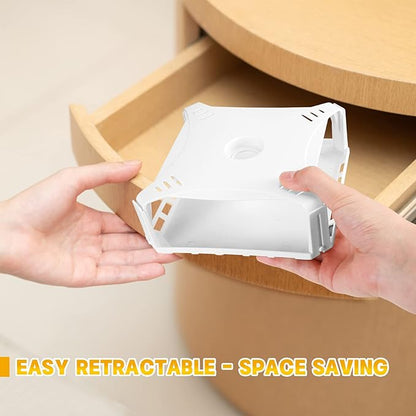 Electric Flea Traps for Inside Your Home (2 Packs), Retractable Flea Light Trap w/Sticky Fleas Trap Refill & Replacement Bulbs, Ultimate Fleas Fighting Solution.