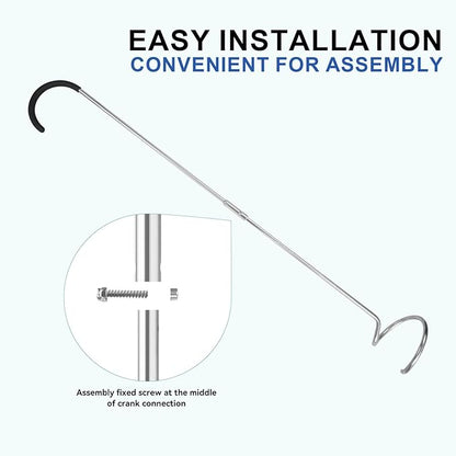 SQUEEZE master Compost Aerator-Compost Turner and Mixing Tool-Compost Aeration Tool