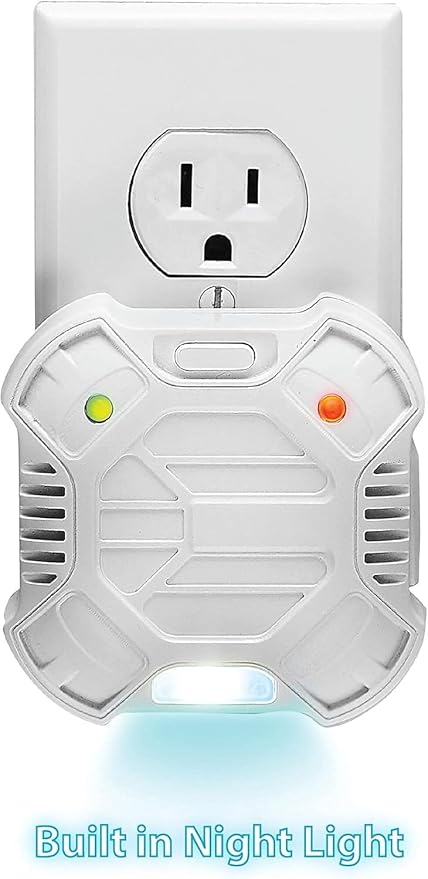 Riddex X Plus Insect Repellent - Plug in, Mouse Deterrent - Pest Reject for Defense Against Rats, Mice, Roaches, Bugs and Insects - Control Pests with No Toxins, 2-Pack