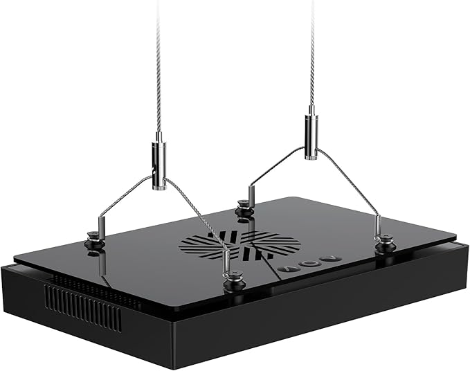 NICREW Reef Light Hanging Kit, Compatible with HyperReef Gen 2 Series and NavaReef Series Lights, 9.8 ft Long