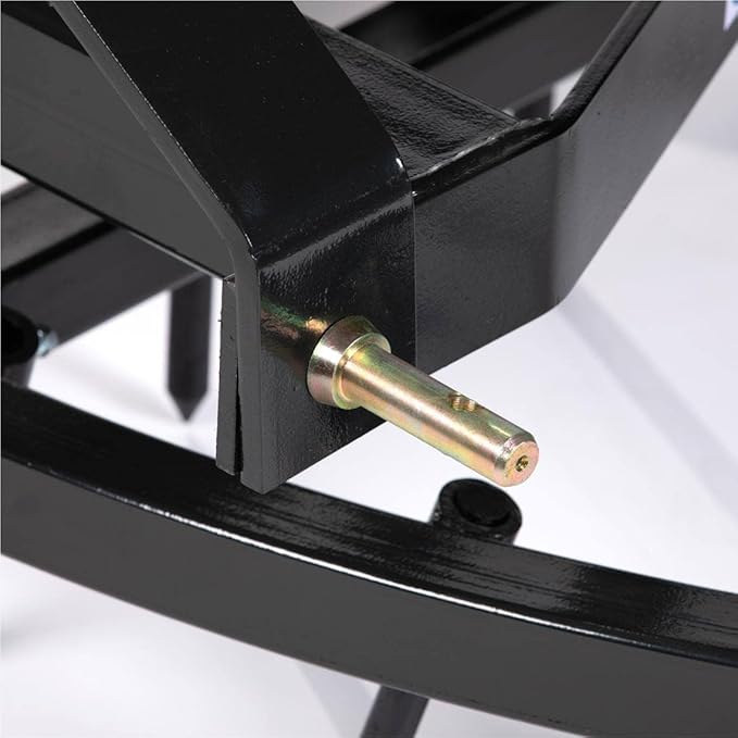 Titan Attachments Arena Spin Harrow Groomer 72" Cat 1 3 Point Quick Hitch HD (Add Optional Rake Attachment: Yes)