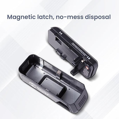 OWLTRA Indoor Electric Mouse Trap, Instant Eliminate Rodent Zapper with Pet Safe Trigger, Black, Small