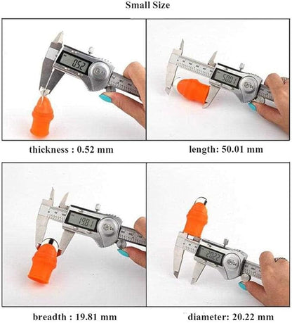 Upgrade Garden Silicone Thumb Knife, Harvesting Plant Tool, Gardening Gifts, Finger Picking for Trim Vegetable Gardening and Kitchen Help (S)