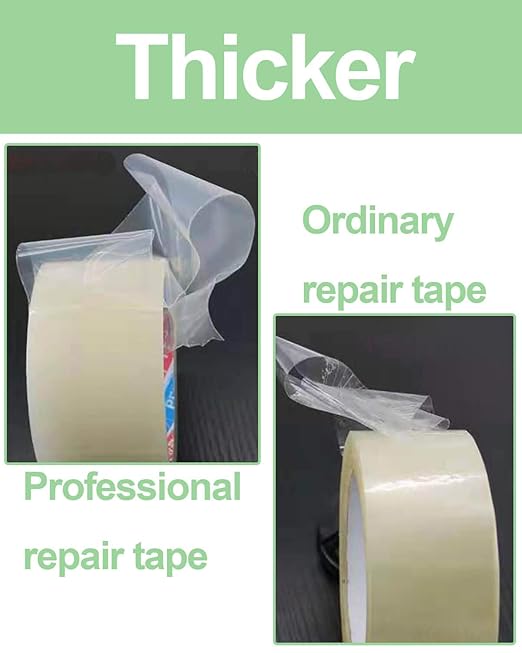 vensovo Greenhouse Covering Plastic Repair Tape - Heavy Duty 4″x108′ Garden Green House Sheeting, Plastic Polyethylene Film Repair Tape