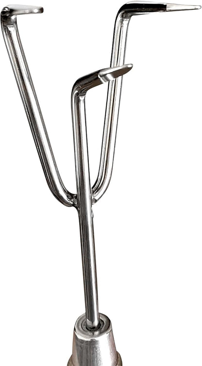 Garden Guru Eco Hand Cultivator Rake Tiller Tool- 100% Recycled Stainless Steel - Rust Resistant - FSC Certified Wood Ergonomic Handle - Great for Gardening Cultivating Loosening Weeding (4 Pack)