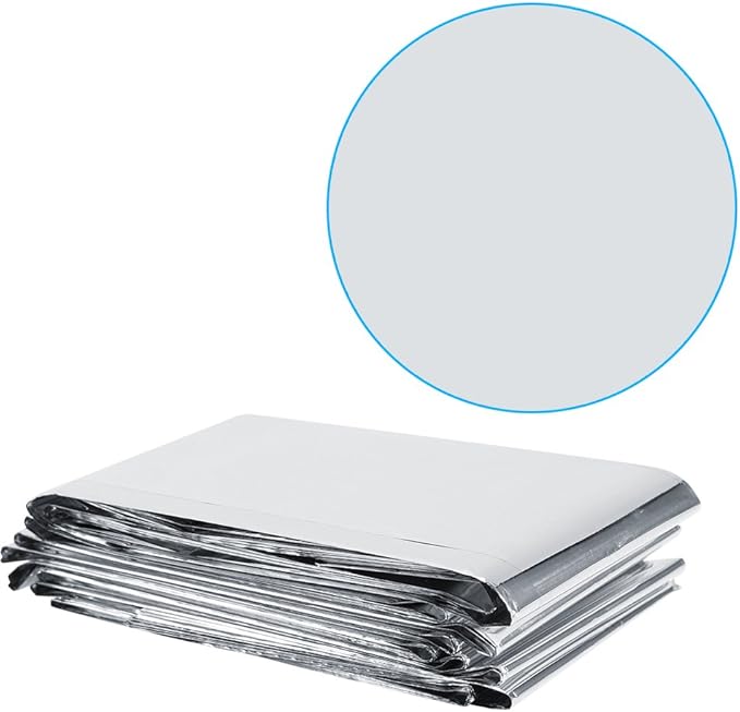Haofy Silver Reflective Mylar Film Covering Foil Sheets for Garden Greenhouse, Effectively Increase Plants Growth, 82.7 * 61 in/210 * 155 cm
