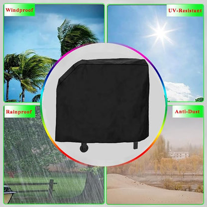 Griddle Cover for Blackstone 28" Original Omnivore Griddle 2206，600D Heavy Duty Waterproof Grill Cover for Blackstone 2 Burner 28 Inch Flat Top Griddle Outdoor