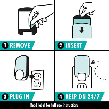 STEM Light Trap Refill Cartridges, Indoor Fruit Fly Trap, Effective Insect Control for Home, Attracts Flying Insects, Compatible with STEM Light Trap, 2 Count (Pack of 8)