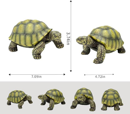 Realistic Turtle Statue - Turtle Sculpture Outdoor Garden Decoration Suitable for Ponds, courtyards, lawns, and Pools | A Unique Gift for Gardeners and Nature Enthusiasts