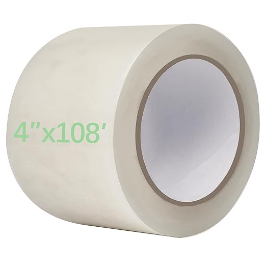 vensovo Greenhouse Covering Plastic Repair Tape - Heavy Duty 4″x108′ Garden Green House Sheeting, Plastic Polyethylene Film Repair Tape