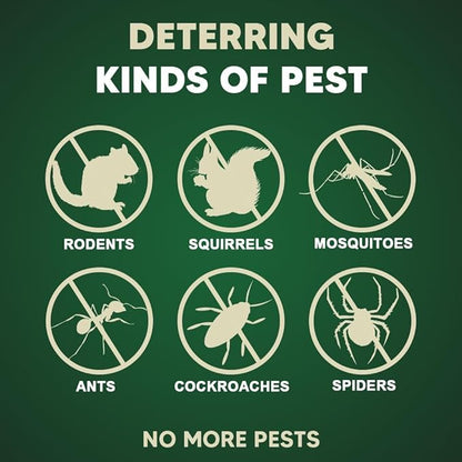 Pest Control Pouches, Mice Repellent Indoor, Rodent Repellent, Mouse Repellent, Mouse Deterrents, Rat Repellent for House,Roach,Spider,Roach,Ant,Mosquito,Silverfish and Lizard Repellent- 8P