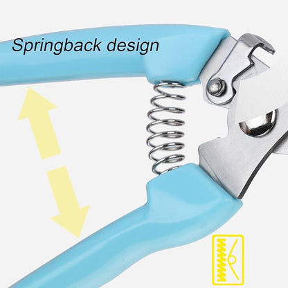 Curve Gardening Scissor with Sharp Stainless Steel Blade Garden Shears for Cutting Flowers Trimming Plants of Yard Florist Flower Rose Herb Hedge Bonsai and Fruits Picking (Green Handle)